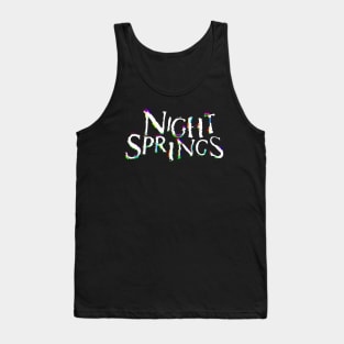 Night Springs Glitchy Tank Top